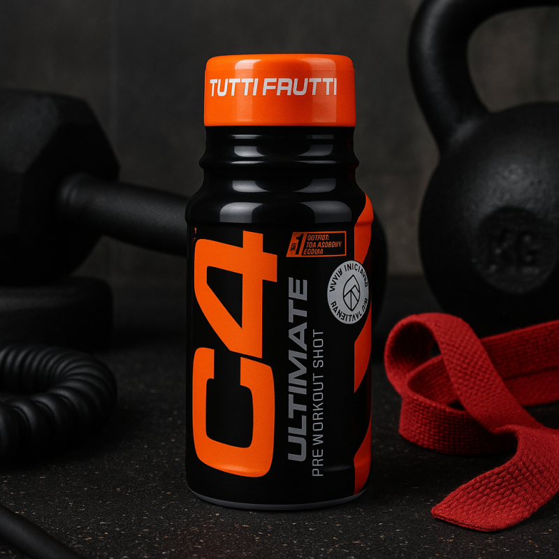 Cellucor C4 Ultimate Pre-Workout Shot – Énergie explosive et performance maximale I FITQUEEN
