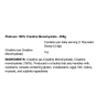 MuscleTech Platinum 100% Creatine Monohydrate