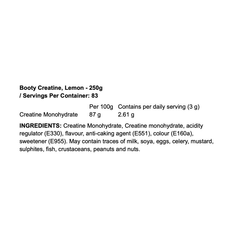 ZOE Nutrition Booty Creatine
