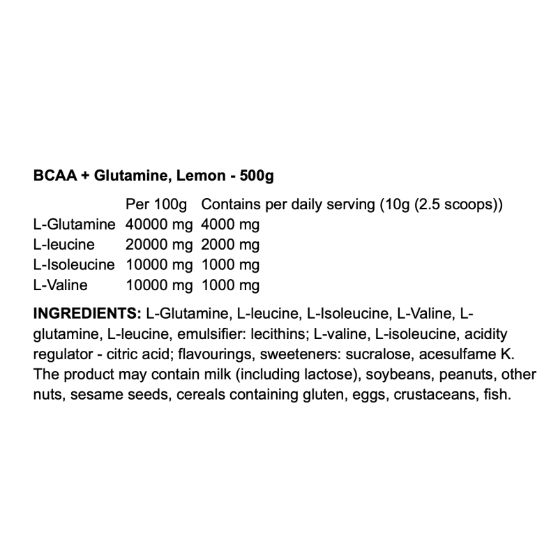 OstroVit BCAA + Glutamine