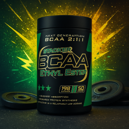 Stacker2 Europe BCAA Ethyl Ester – BCAA en gélules à absorption améliorée pour performance et récupération I FITQUEEN