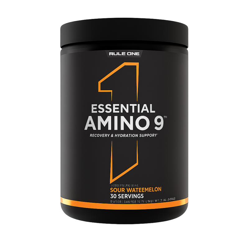 Rule One Essential Amino 9 – Complément EAA et électrolytes pour récupération et performance I FITQUEEN Rule One Essential Amino 9 – Complément EAA et électrolytes pour récupération et performance I FITQUEEN