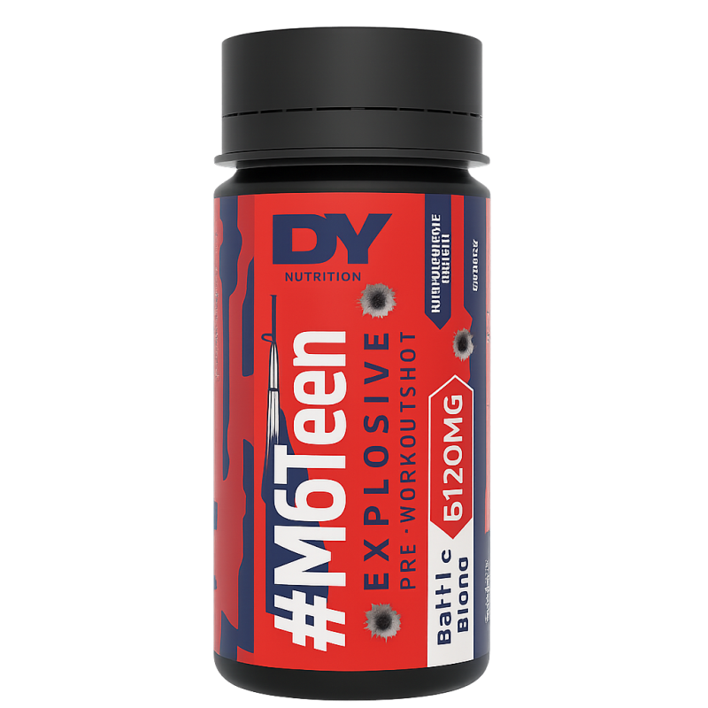 Dorian Yates M6Teen Explosive Pre-Workout Shot Dorian Yates M6Teen Explosive Pre-Workout Shot