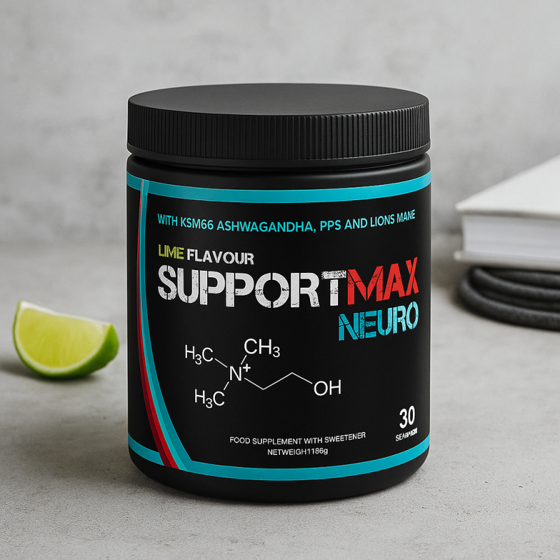 Strom Sports SupportMax Neuro – Complément cognitif et anti-stress à base d’ashwagandha et Lion’s Mane I FitQueen