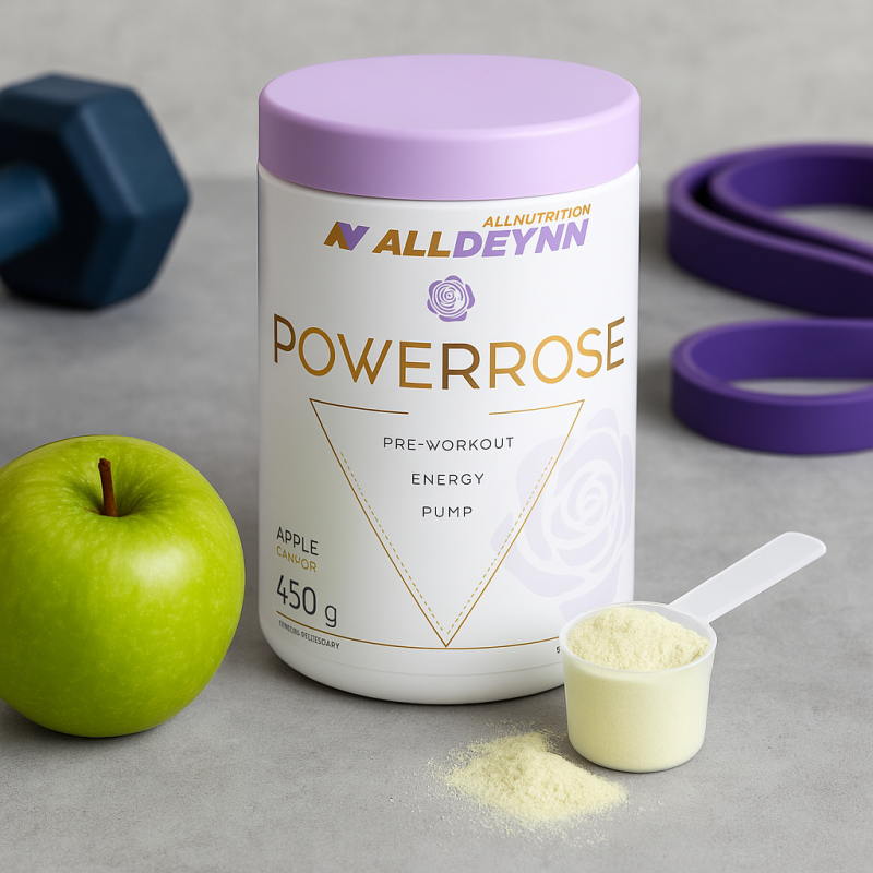 Allnutrition AllDeynn Powerrose – Pré-workout femme énergie, endurance et concentration | FitQueen