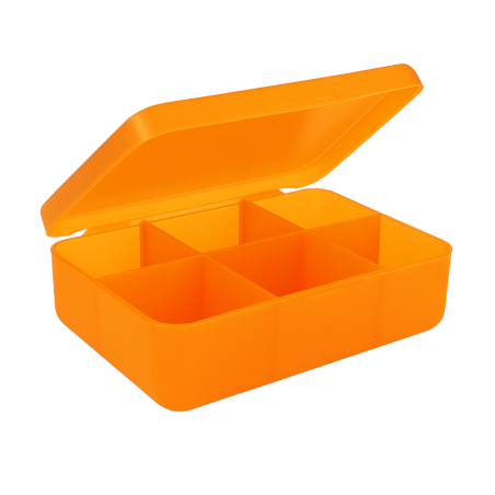 Boîtier Compléments 6 Compartiments Sans BPA – Organisation Facile et Portable Fitqueen