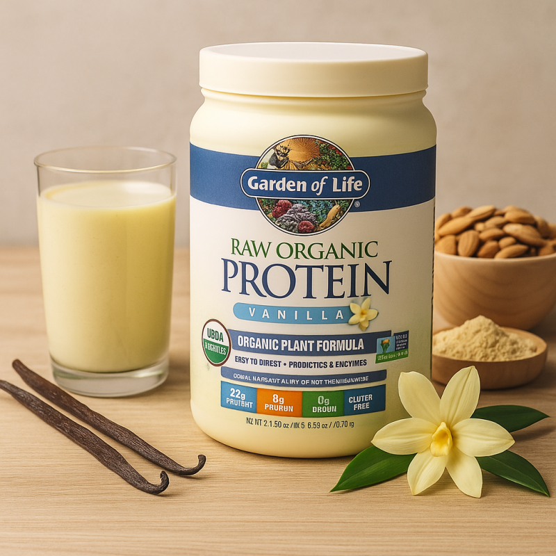 Garden of Life Raw Protein | Protéine Végétale Bio Vegan Sans Gluten Fitqueen