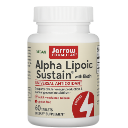 Jarrow Formulas Alpha Lipoic Sustain with Biotin