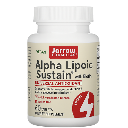 Jarrow Formulas Alpha Lipoic Sustain with Biotin