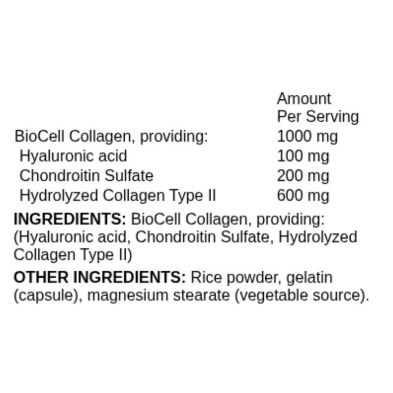 Doctor's Best Hyaluronic Acid + Chondroitin Sulfate with BioCell Collagen