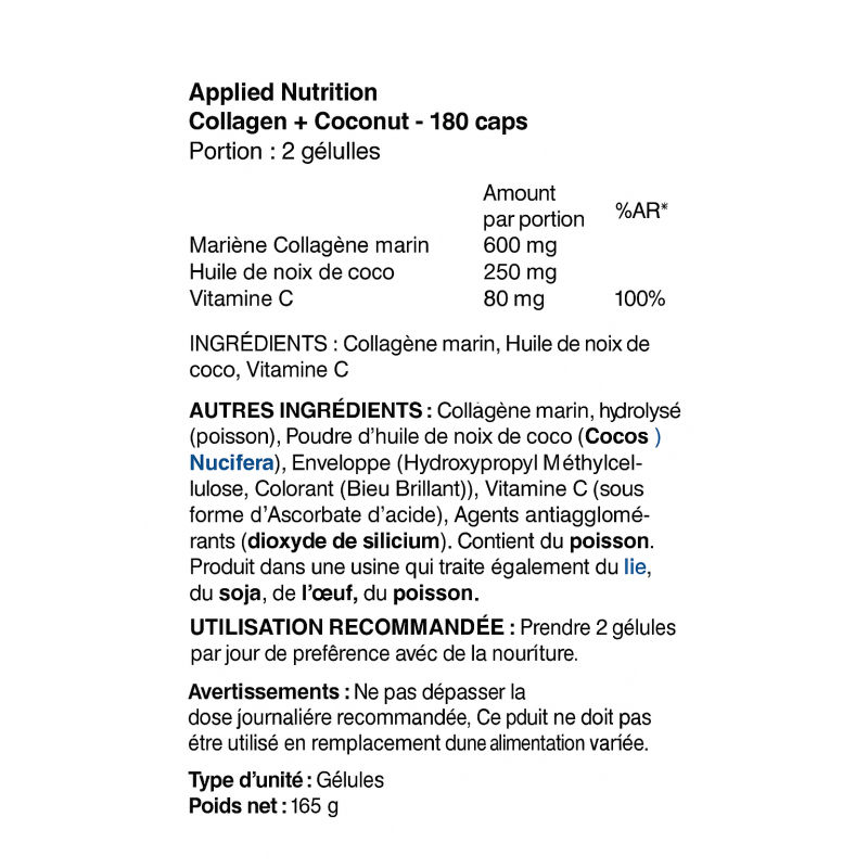 Applied Nutrition Collagen Caps