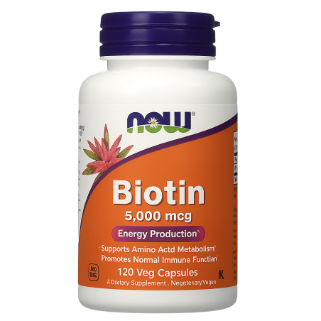 NOW Foods Biotin 5000mcg