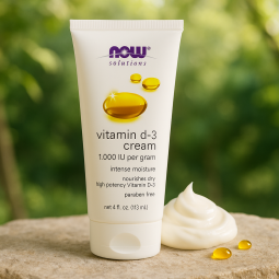 NOW Foods Vitamin D3 Cream