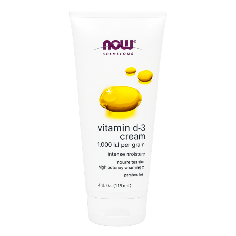 NOW Foods Vitamin D3 Cream NOW Foods Vitamin D3 Cream