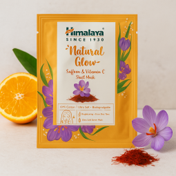 Himalaya Natural Glow Saffron and Vitamin C Sheet Mask