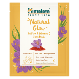 Himalaya Natural Glow Saffron and Vitamin C Sheet Mask