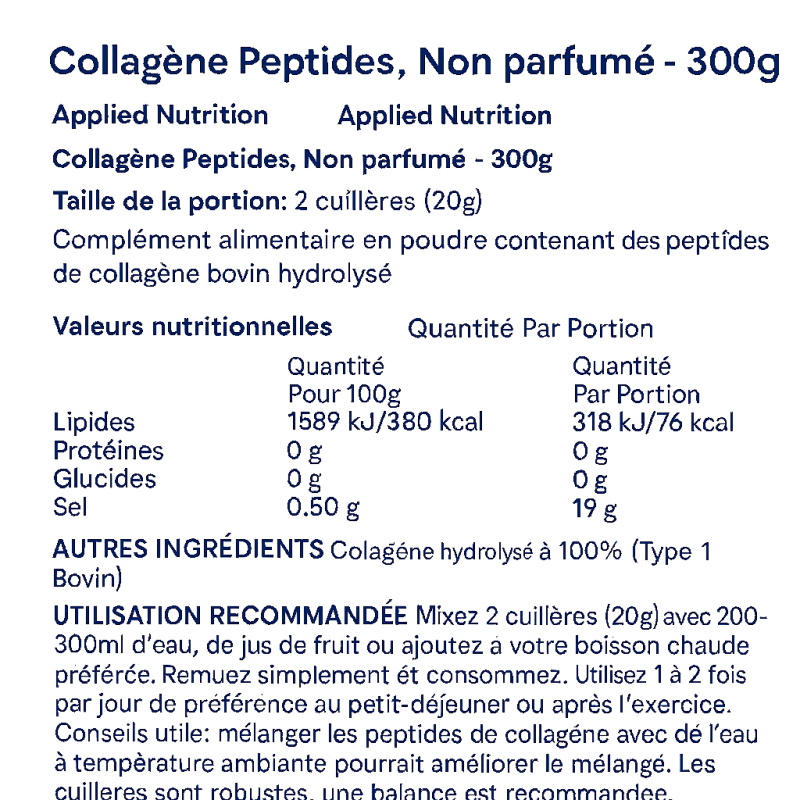 Applied Nutrition Collagen Peptides