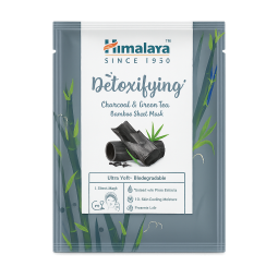 Himalaya Detoxifying Charcoal and Green Tea Bamboo Sheet Mask