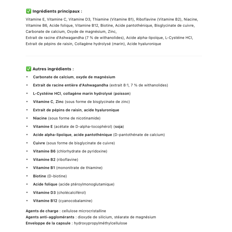 Applied Nutrition Hair, Skin & Nails