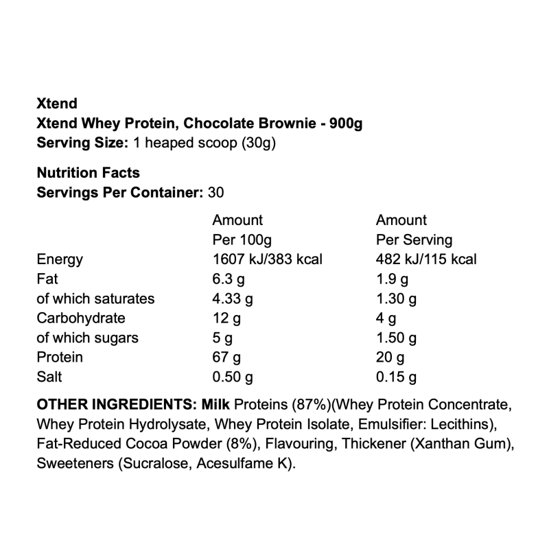 Xtend Whey Protein