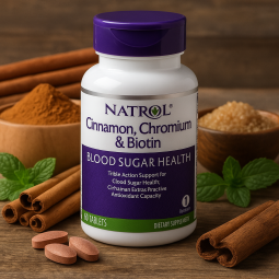 Natrol Cinnamon, Chromium & Biotin