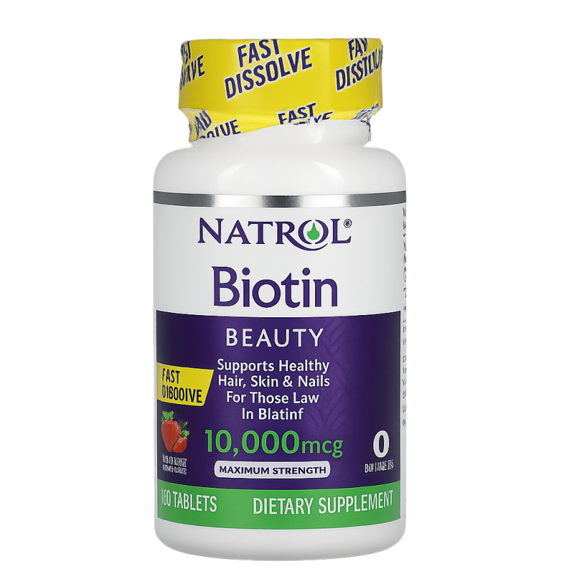 Natrol Biotin Fast Dissolve 10000mcg Natrol Biotin Fast Dissolve 10000mcg