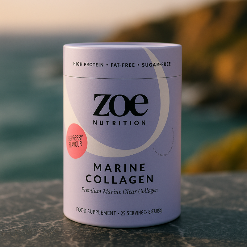 FitQueen  ZOE Nutrition Marine Collagen – 300g – Collagène marin + Vitamine C – Beauté & Récupération