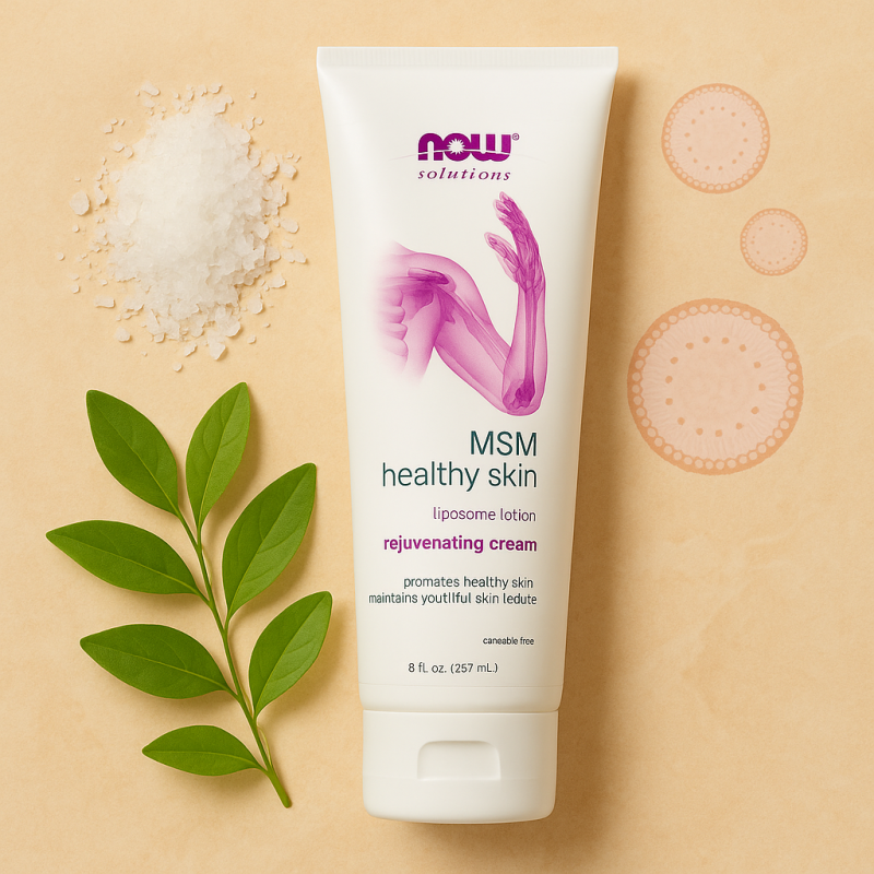 NOW Foods MSM Healthy Skin Liposome Lotion