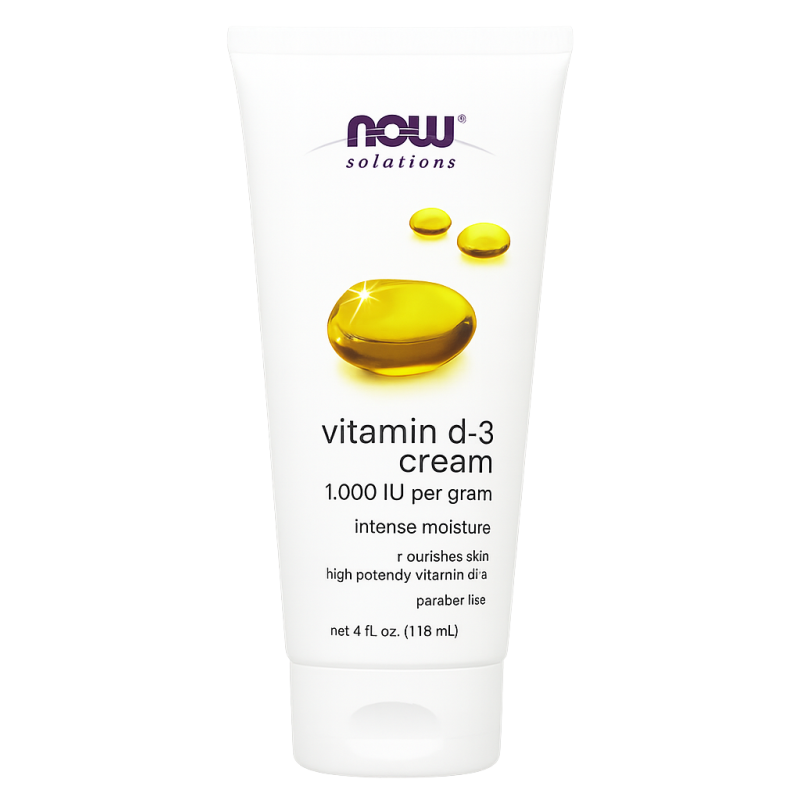 NOW Foods Vitamin D-3 Cream NOW Foods Vitamin D-3 Cream