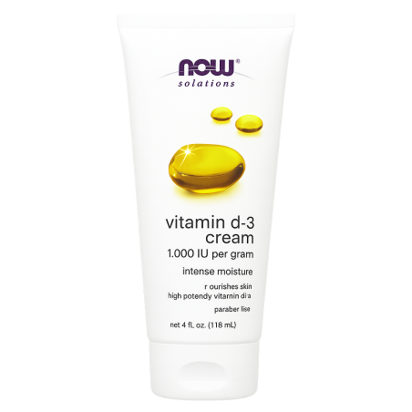 NOW Foods Vitamin D-3 Cream