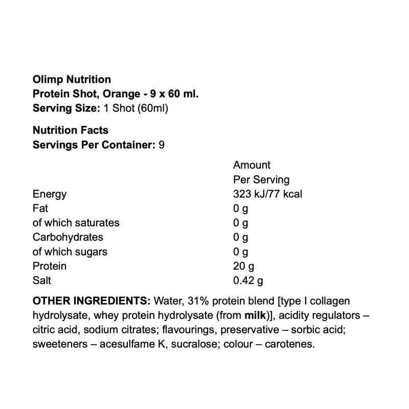 Olimp Nutrition Protein Shot