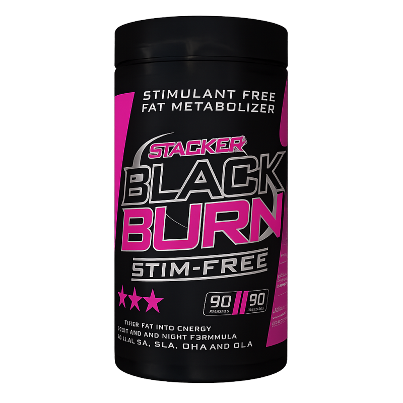 Stacker2 Europe Black Burn STIM-Free Stacker2 Europe Black Burn STIM-Free