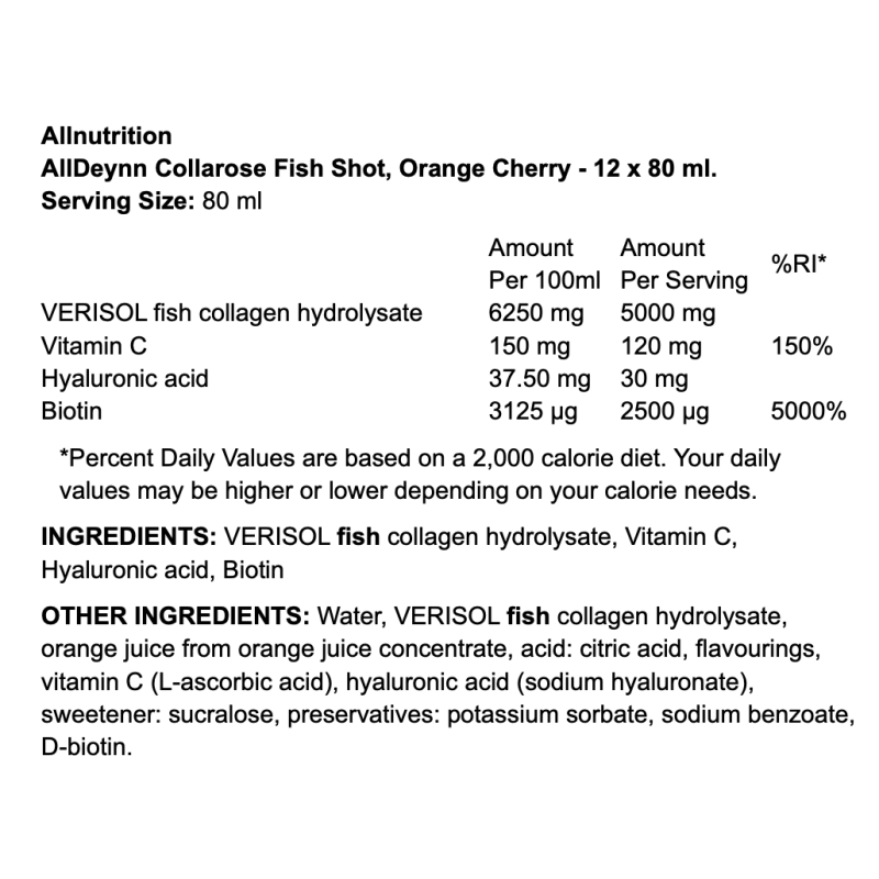 Allnutrition AllDeynn Collarose Fish Shot