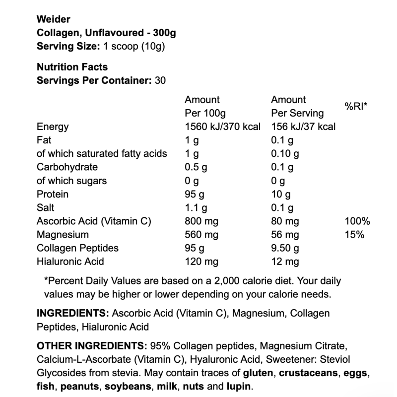 Weider Collagen