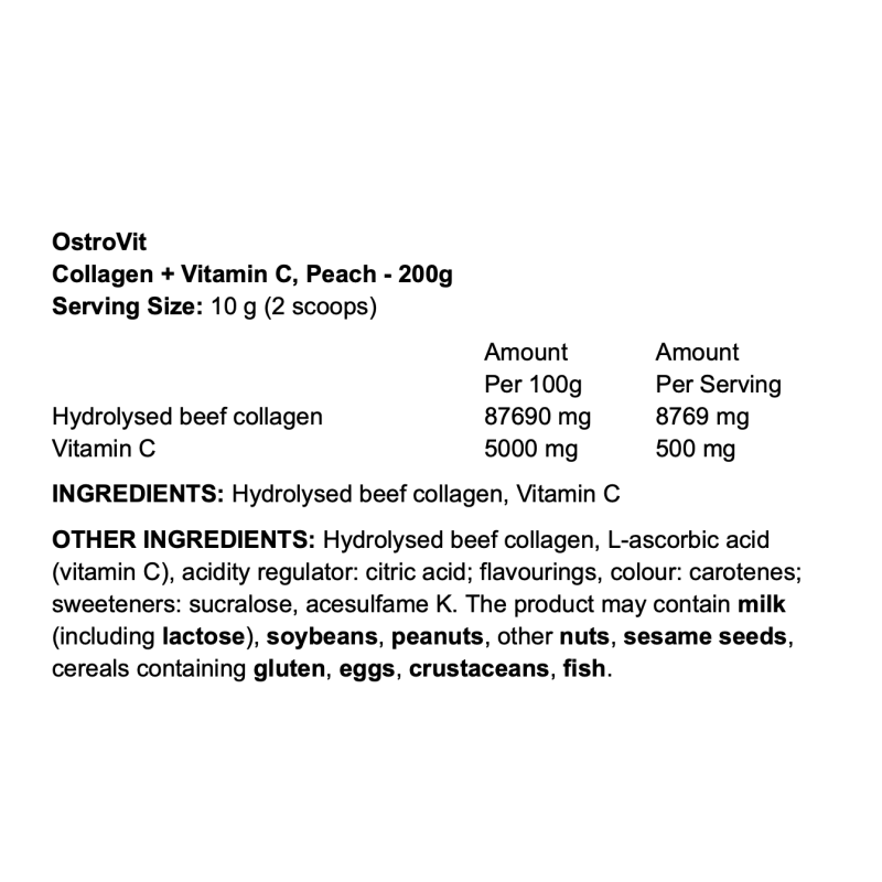 Ostrovit Collagen + Vitamin C
