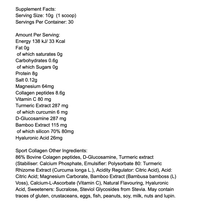 Weider Sport Collagen
