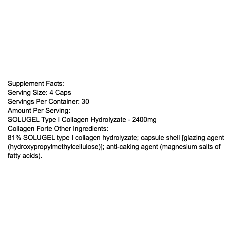 FitQueen Essensey Collagen Forte – Articulations & beauté de la peau – 120 capsules