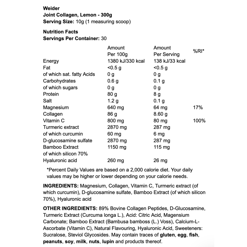 Weider Joint Collagen