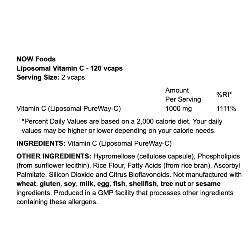 NOW Foods Liposomal Vitamin C