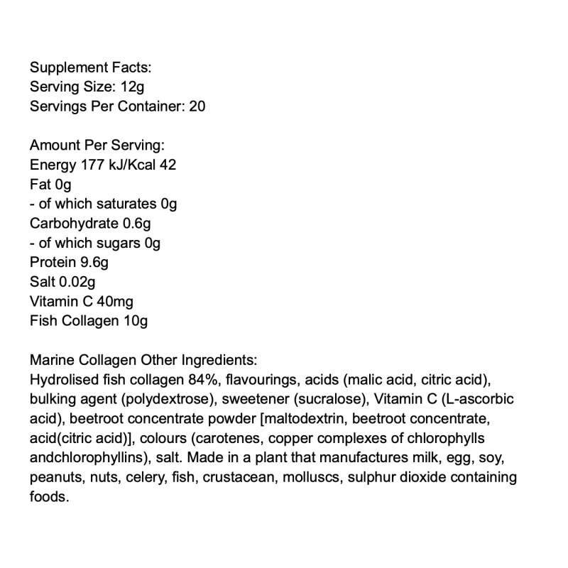 BioTechUSA Marine Collagen Drink