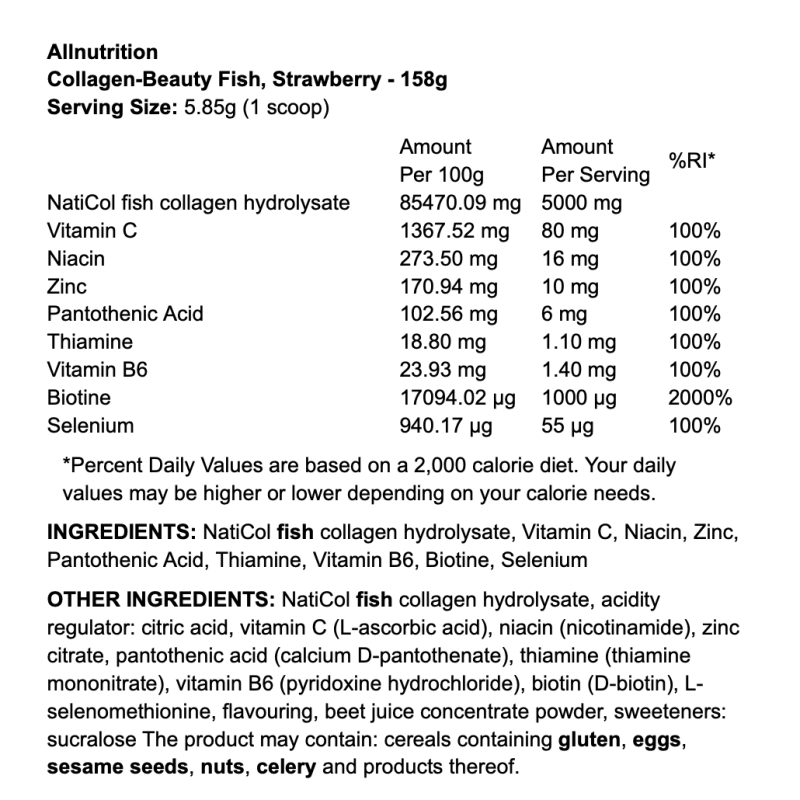Allnutrition Collagen-Beauty Fish