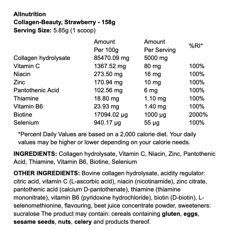 Allnutrition Collagen-Beauty