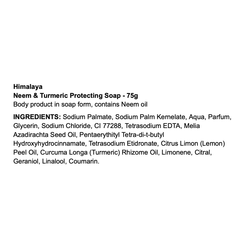 Himalaya Neem & Turmeric Protecting Soap