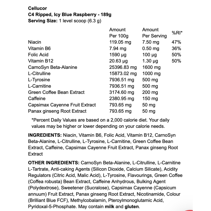 Cellucor C4 Ripped