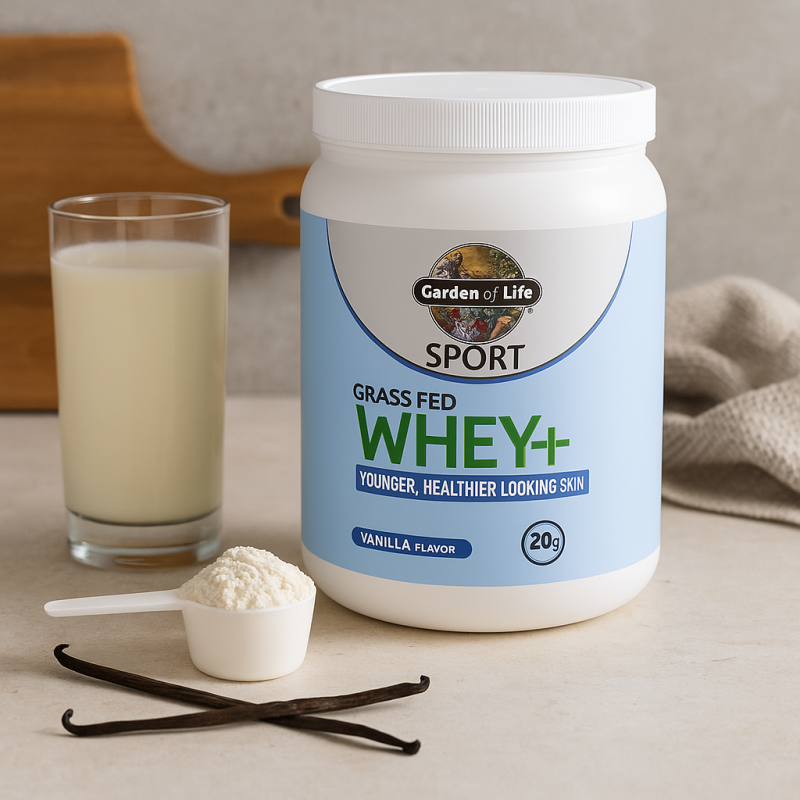 Garden of Life Sport Whey + Skin Collagen – Protéine & Beauté Peau Femme Sportive | FitQueen