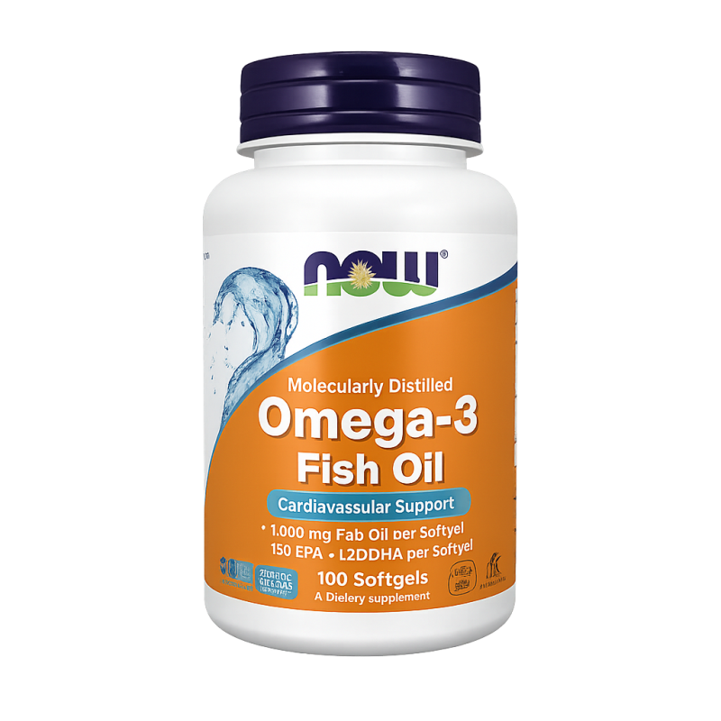 NOW Foods Omega-3 Fish Oil Molecularly Distilled NOW Foods Omega-3 Fish Oil Molecularly Distilled
