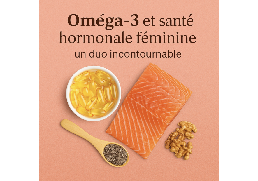 Oméga-3 et santé hormonale féminine : bienfaits et équilibre naturel