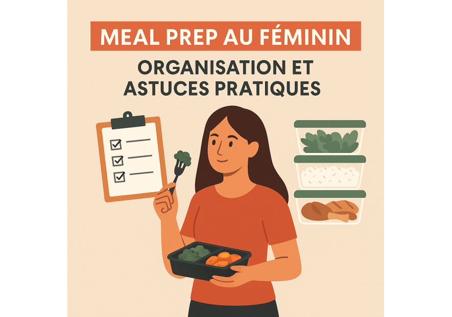 Meal prep au féminin : astuces d’organisation et conseils pratiques