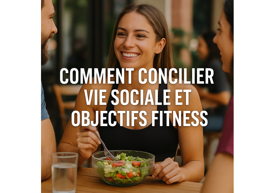 Comment concilier vie sociale et objectifs fitness