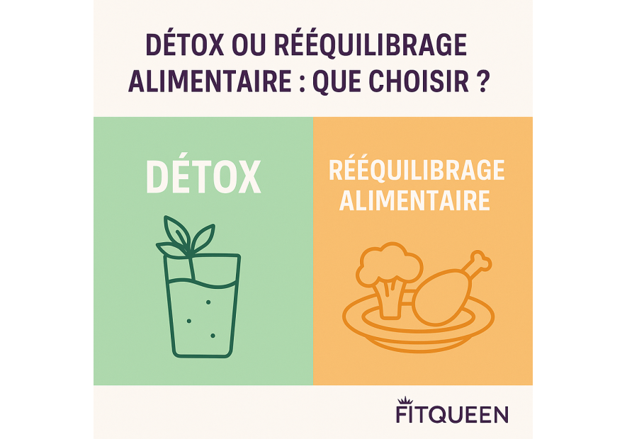 Détox ou rééquilibrage alimentaire : que choisir ?